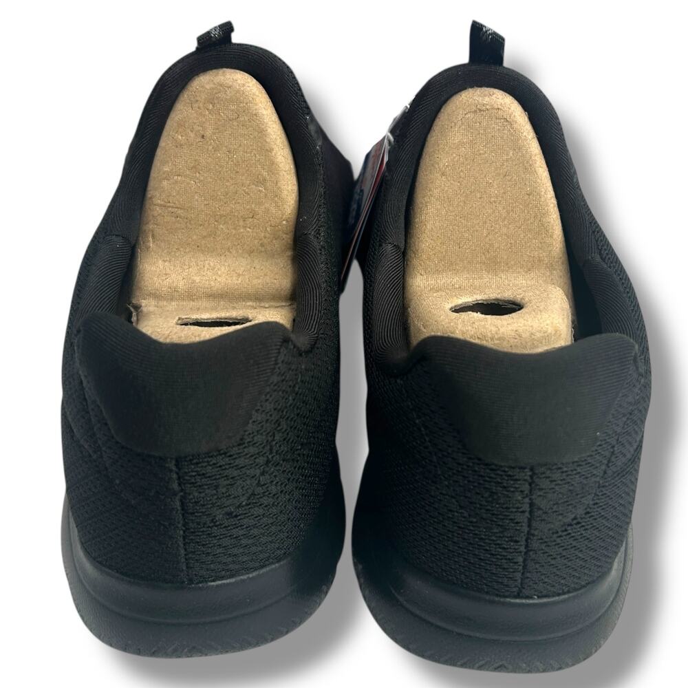 NEW Skechers Summits Slip Ins Walking Sneakers Black Size 8.5 Wide Fit Trainer - Picture 4 of 12
